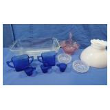 Ceramic Lamp Shade,Glass Baking Dish&other Glass