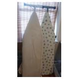 2 Ironing Boards & Alum Drying Racks