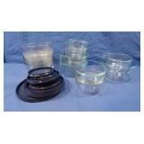 Pyrex Glass Storage Containers w/Lids