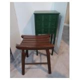 3 Drawer Wooden Nightstand(13x10x28.5"H),Wooden