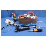 Hose Nozzle Flashlights,Utility Knife&more