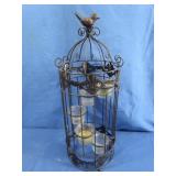 Metal Bird Cage, Tea CandleHolder
