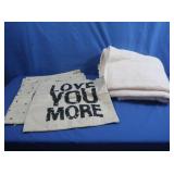 Fur-lined Blanket&Throw Pillow Covers