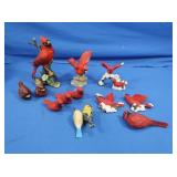 Porcelain Cardinal Bird Figures&more