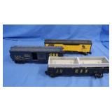 3 Lionel Train Cars