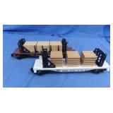 Lionel Flatcars w/Wood Loads