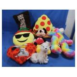 Plush Toys incl. Mickey Mouse