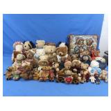 Asstmnt of Teddy Bears-some Boyds