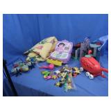 Handmade Quilt,Spongebob&Dora Toys&more