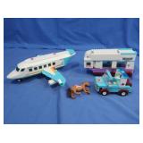 Lego Private Jet&Hobo Vet Trailer