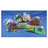 Fake Grass,Dirt for Train Village&Bell Wire