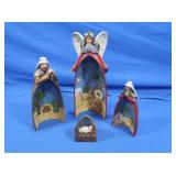 Wooden Nesting Nativity
