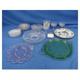 Asst of Clear Glassware