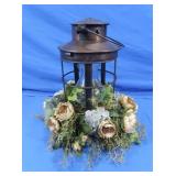Decorative Metal Lantern Centerpiece