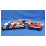 Lionel Spirit of 76 Train Locomotive&3 Old Glory