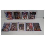 Lot of 9 NM-Mint Michael Jordan cards inc.