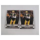 2 Sets of Leaf Stars inc. Aaron Rodgers, Bryson