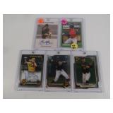 Lot of 5 High Level MLB Cards inc. Skenes RC,
