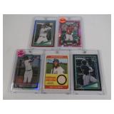 Lot of 5 HIGH POWER MLB cards, inc. RARE Roman