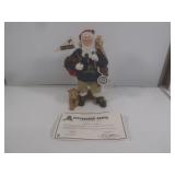 Dansbury Mint Pitt Panther Santa Claus Statue