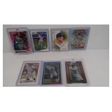 Lot of 7 Aaron Judge cards, inc. RARE stained