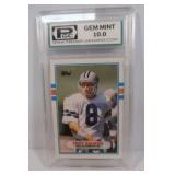 Troy Aikman PGC RC Gem Mint 10