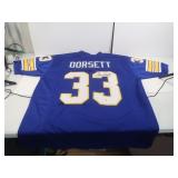Beckett COA Tony Dorsett Autograph PITT Game