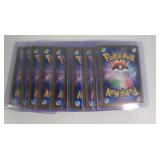 Lot of 12 Pokemon cards with masterball NM-Mint