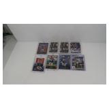 Lot of 8 Tom Brady cards inc. Bowman Chrome 166