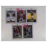 Lot of 5 star baseball cards MINT, inc. Pauls