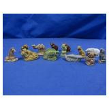 Wade Whimsies mini Porcelain Figures