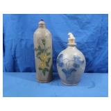 Stoneware Bottle Lamps