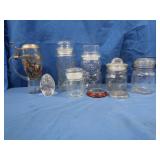 Clear Glass Decanters, Steins&more