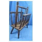 Wood Magazine Rack