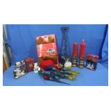 Christmas Lot(Lg Light Stand,Car Costume&more)