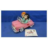 I Love Lucy Car with COA(1967) Cookie Jar