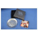 Wendell August-Golf Pewter Dish 4"