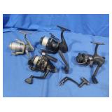 4 Spinning Fishing Reels