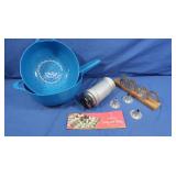 Bowl,Strainer,Cookie Press