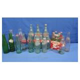 Vintage Coke&Milk Bottles