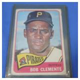 Vintage Bob Clemente Card in Protective Case