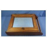 Vintage Wood Medicine Cabinet