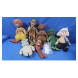 Vintage Stuffed Dolls-Ronald McDonald,