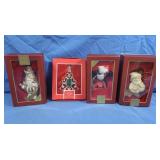 Lenox Christmas Ornaments in Boxes