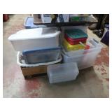 Plastic Storage Containers & Buckets
