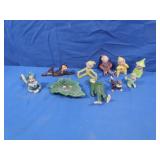 Vintage Ceramic Pixie Elves