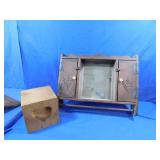 Vintage Wooden Medicine Cabinet