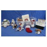 Christmas Tea Towels, Dept 56 Snowbabies