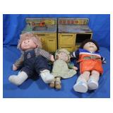 Vintage Sunny Suzy Play Sink&Stove&Cloth Dolls