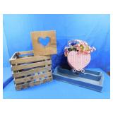 Wood Crate 12.5x14x14" & more